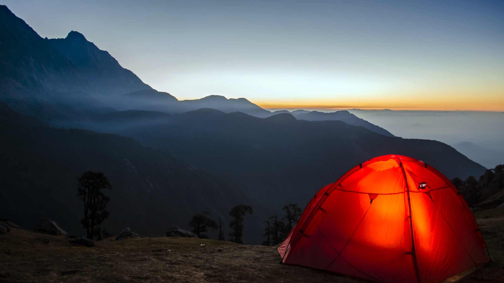 randonnée en pleine nuit