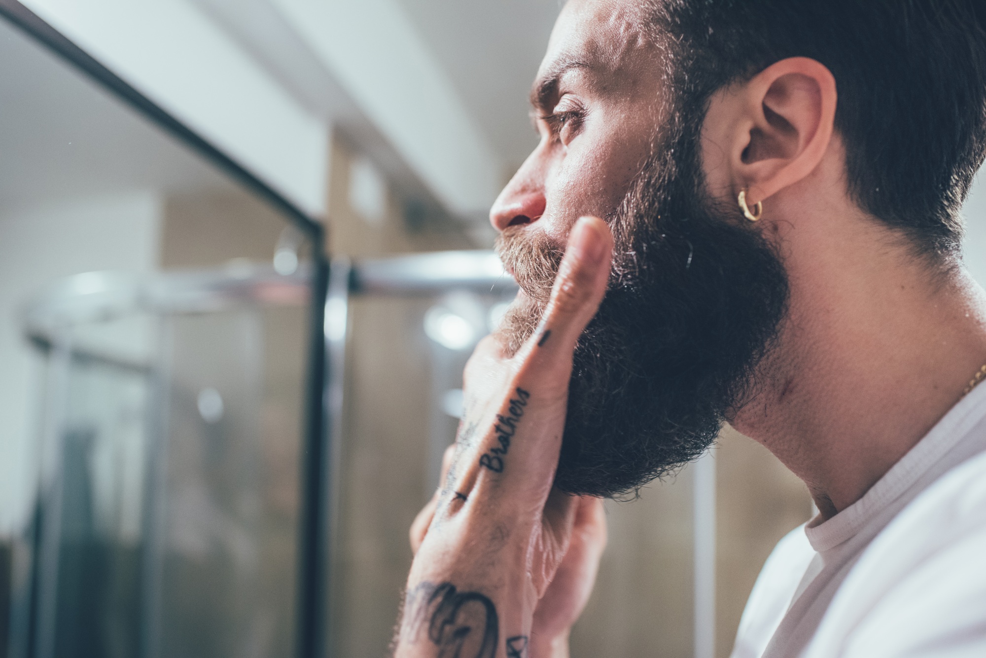 homme perd cheveux